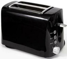 Via Mondo Toast It Toaster 950w Black Low Wattage