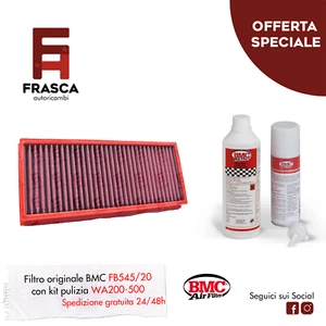 Filtro Aria Sportivo BMC Audi A5 Cabriolet 2.0 TDI 163 CV 2.0 TFSI 211 CV 1.8 - Imagen 1 de 5