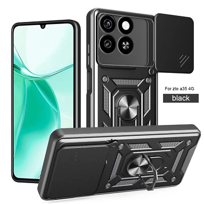 For Optus X Total 4G P656 CASE Shockproof Armor Slide Lens Camera Ring Cover - image 1 of 4