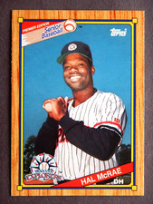 Hal McRae #122 Topps Senior League 1989 Baseball Card (Bradenton Explorers) VG