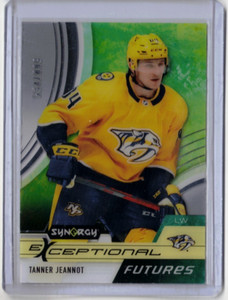 TANNER JEANNOT 21/22 Upper Deck Synergy Exceptional Futures Rookie #EF-TJ #/899