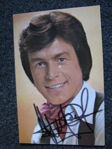 Freddy Breck Tarjeta Autógrafo Postal Tarjeta Promocional - Imagen 1 de 2