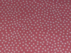 1/2 Yd Pink w/ Tiny White Dots by Michael Miller Quilt Fabric 100% Cotton - Picture 1 of 4