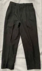 Men’s Size W28 L30 Pleat Front Dress Pant Gray - Picture 1 of 6