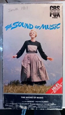 The Sound Of Music 1986 VHS 2 Tape Julie Andrews Christopher Plummer  - Image 1 of 2