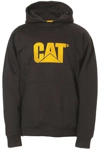 Caterpillar CAT Trademark CW10646 Negro Sudadera con Capucha - Imagen 1 de 1