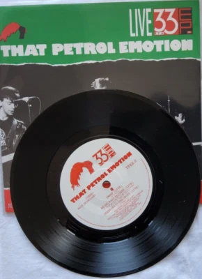 That Petrol Emotion Live 33RPM EP 1987 7" vinyl record + picture sleeve - Image 1 of 4