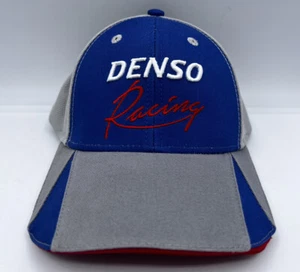 Gorra de béisbol Denso Racing para hombre azul gris bloque de color bordado sistema operativo ajustable - Imagen 1 de 9