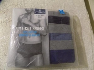 Slip Stafford taglio intero uomo 38 blu 100% cotone intimo confezione da 6 - Foto 1 di 5