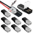 10 X Connettore A Spina 2 Poli Per Auto E Camion Con Cavo