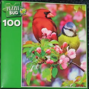 NEU werkseitig versiegelte Kirschblütenfreunde KARDINAL 100-teiliges Puzzle kostenloser Versand! - Bild 1 von 1