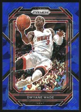 2022-23 Panini Prizm Prizms Blue Ice #294 Dwyane Wade /125