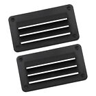 Boot Marine ABS Kunststoff 3Slot Louver Vent Air Vent Grill Abdeckung Belüftung