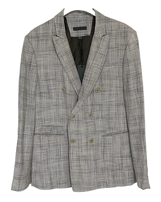 John Varvatos Sportcoat Blazer Suit Mens Size 52 The Ecru Namo Made In Italy - Image 1 of 4