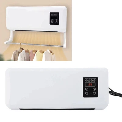 Mini Air Heater 2 In 1 Wall Mounted Cold And Hot Air Air Conditioner For Home - Image 1 of 4