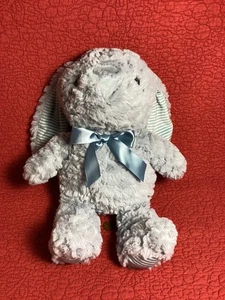 13 Zoll Walgreens blau grau hell türkis Hase gestreifte Ohren Füße Plüsch Stofftier - Bild 1 von 3