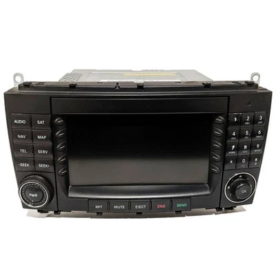 OEM Audio Radio GPS Naviagation Command Unit Mercedes-Benz CLK350 CLK550 CLK63 - Image 1 of 4