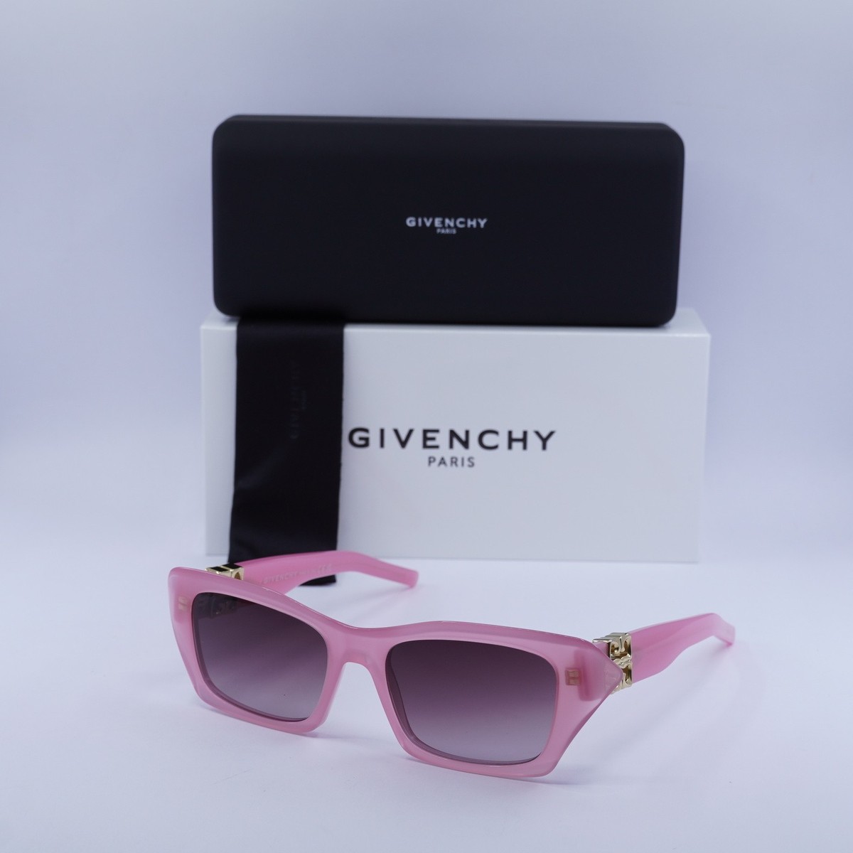 ?️ New Givenchy GV40103I 72Z Sunglasses - Shiny Pink Frame Givenchy Occhiali da Sole GV40103I 72Z SHINY PINK 54/18/140  main image 2