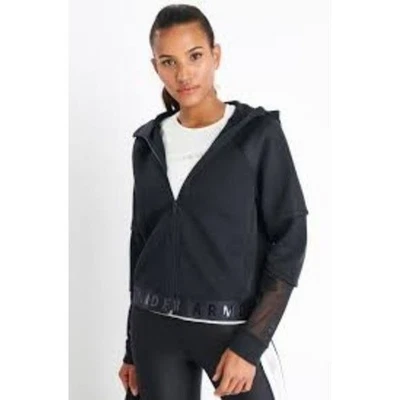 UNDER ARMOUR Unstoppable Move Lightweight Jacket Mesh Athleisure Womens Sz S - Image 1 of 4