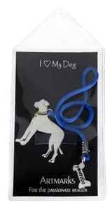 Artmarks by Cynthia Gale - I Love My Dog Bookmark - Picture 1 of 2
