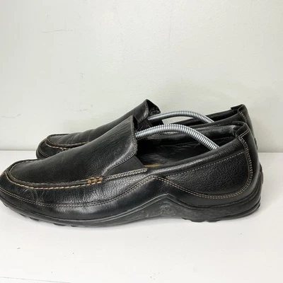 Mocasín sin cordones veneciano Tucker de cuero negro talla 12M Cole Haan para hombre Foto 1 de 4