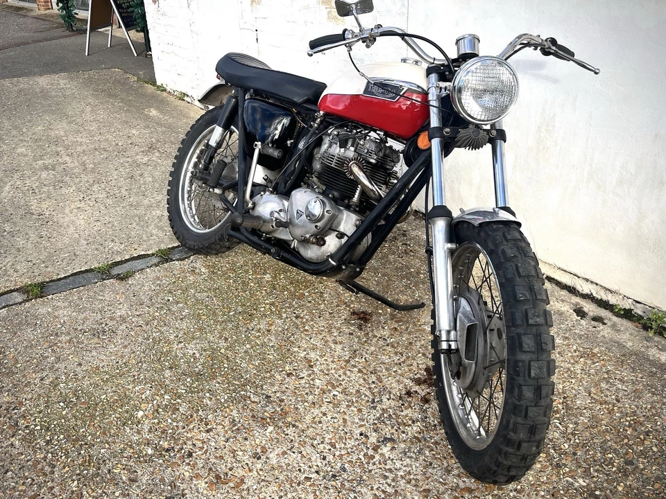 Triumph TR6 1971 Desert Sled - Image 1 of 4