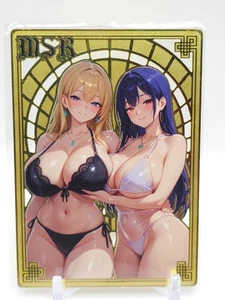 Goddess Story - Gold Metal Waifu Card - NUMBERED #/200 - Picture 1 of 2