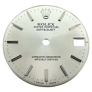 Genuine Rolex Oyster Perpetual Datejust 31mm Dial Silver 68240 68274 - Picture 1 of 4