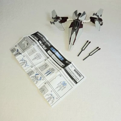 Star Wars Transformers Shock Trooper to V-Wing Starfighter with instructions - Image 1 of 4