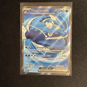 Pokémon Dondozo EX TCG 211/182 SV Destined Rivals Ultra Rare Full Art Holo NM - Picture 1 of 2