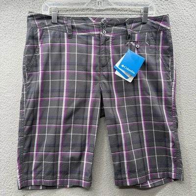 Pantalones Cortos Columbia Board Gris Natación Surf Parte Inferior Elastizados Para Mujer Talla 12 11""L Foto 1 de 4
