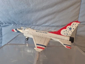 Vintage 1989 ERTL Force One Thunderbirds U.S. Air Force F-16 Jet Diecast - Picture 1 of 7