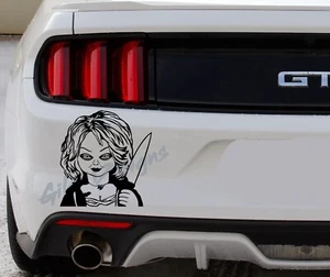Tiffany Bride of Chucky Vinyl Decal Sticker, Horror, Child's Play, Halloween - Picture 1 of 3