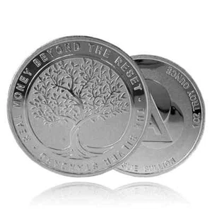 'TREE of LIFE' COIN - SILVER TROY OUNCE 1oz - Great Investment! Ainslie Bullion - Picture 1 of 3