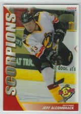 Jeff Alcombrack 2003-04 New Mexico Scorpions (CHL) 