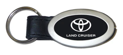 Toyota Landcruiser Oval Leather Key Chain - Image 1 of 4