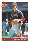 1991 Topps Baseball Mark Eichhorn California Angels #129