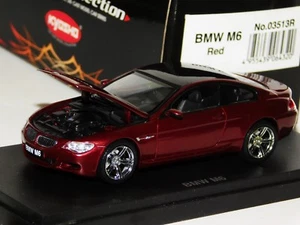 BMW M6 ROJO OSCURO APERTURA CAPÓ KYOSHO 03513R 1/43 - Imagen 1 de 2