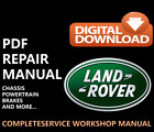 Land Rover Range Rover Sport 2013-201x OFFICIAL WORKSHOP Manual Service Repair