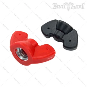 Minn Kota Power Center Wing Nuts - Red & Black - Battery Box - 2993150 - Picture 1 of 5