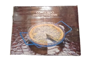 Horno Contempo a Mesa 11" Quiche' Sartén Con Servidor - Imagen 1 de 3