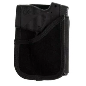 Bulldog Concealed Wallet Holster, Fits .22, .25, .32 or .380 Mini Pistols, Black - Picture 1 of 1