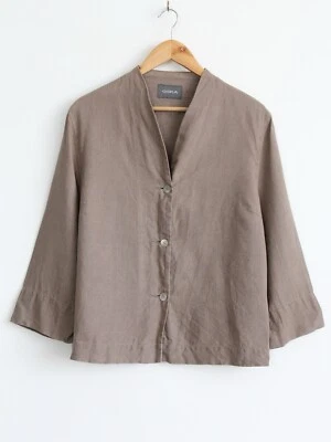 Oska Vintage Linen Beige Jacket, Size 2 - Image 1 of 4