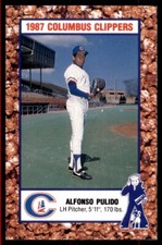 1987 Police Minor League Al Pulido Columbus Clippers #20