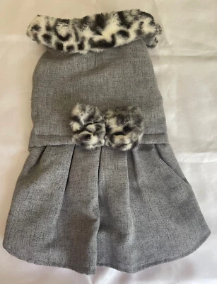 NUEVO Friends Forever Ropa para Perros Invierno Perro Vestido Abrigo con Lazo Mediano Foto 1 de 4