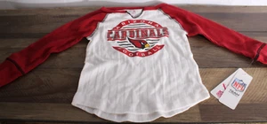 NWT Arizona Cardinal Girls Quarter Sleeve T-Shirt Variety Of Sizes - Picture 1 of 4