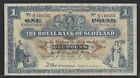 The Royal Bank Of Scotland, £1, 11th October 1948, O/1 140353, F
