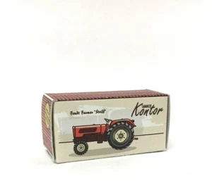 Wiking 1 : 87 Fendt Farmer 2 Steiff rot Sammler Kontor Neu in OVP sehr selten - Bild 1 von 2