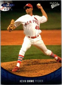 KEVIN OHME 2003 MULTI AD MEMPHIS REDBIRDS MINOR LEAGUE #20   (CLEARANCE)
