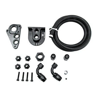 Kit de reubicación de filtro de aceite Billet para motor V8 modular Ford F150 F250 4,6 L 5,4 L Foto 1 de 4